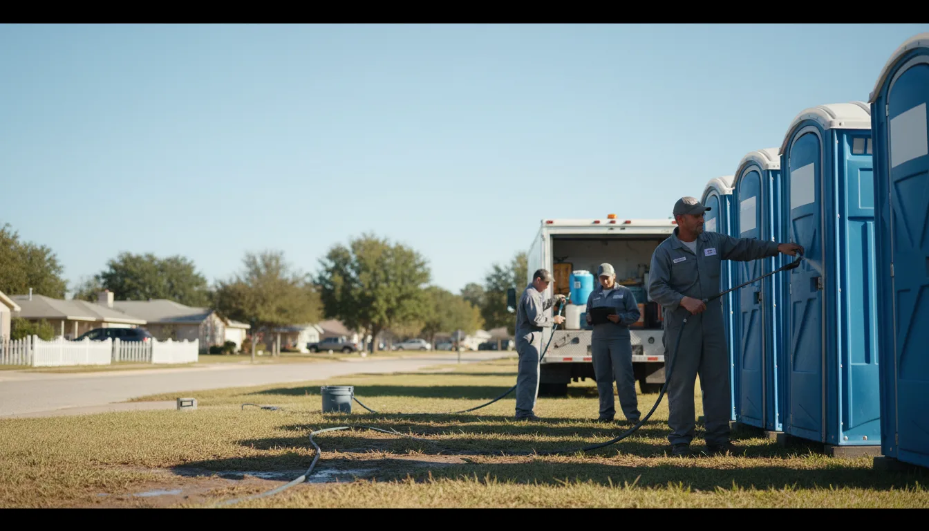 Long-Term Portable Toilet Rental in Gibson, IA near me